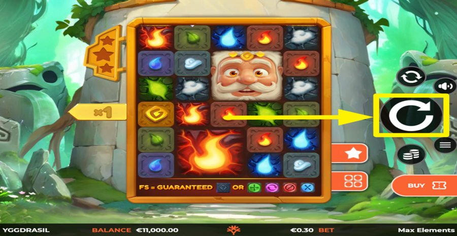 Max Elements Spin Button