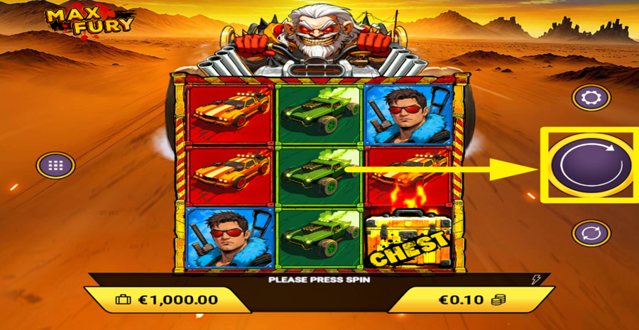 Max Fury Spin