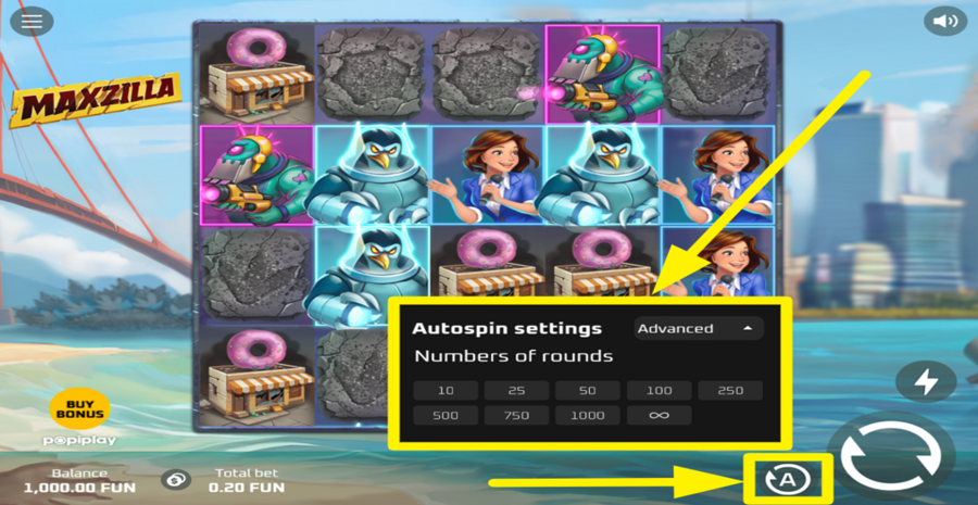 Maxzilla Autoplay