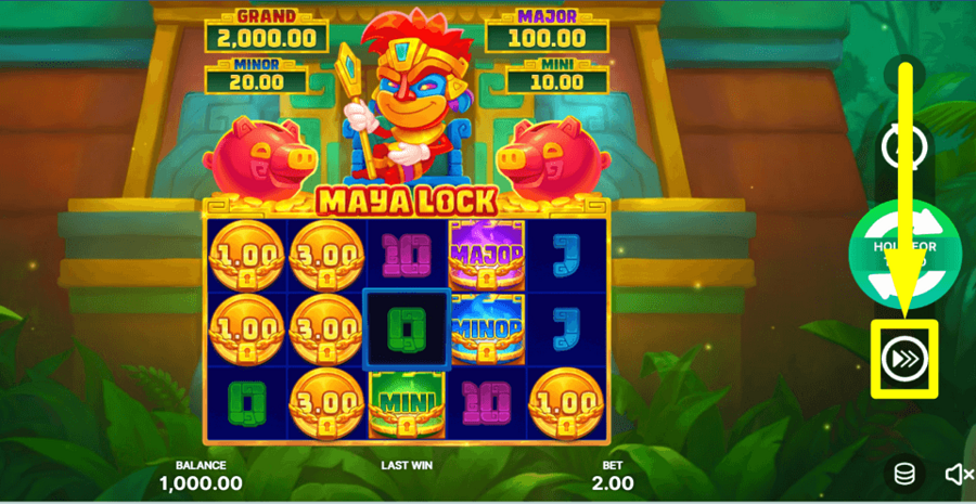 Maya Lock Break And Win Turbo Feature