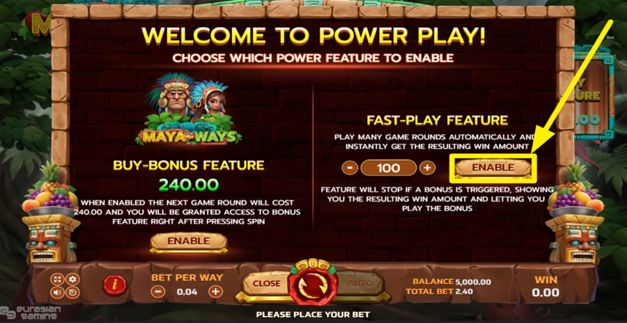 Maya Ways Fast Play