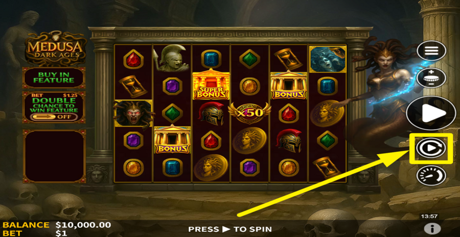 Medusa Dark Ages Autoplay