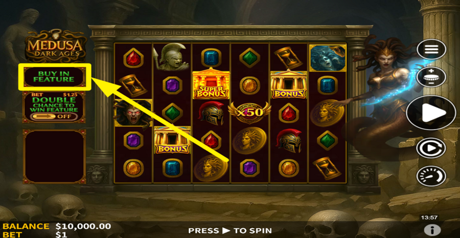 Medusa Dark Ages Buy Bonus