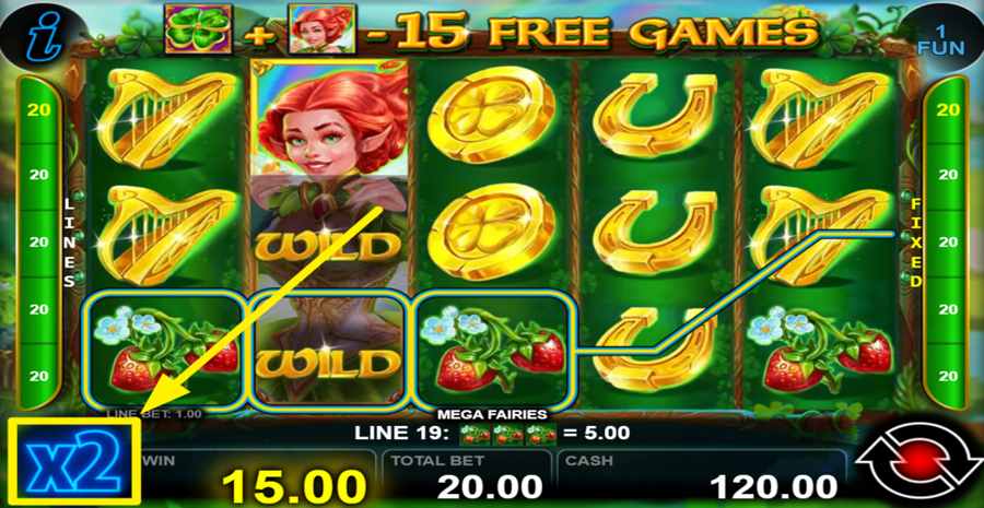 Mega Fairies Gamble