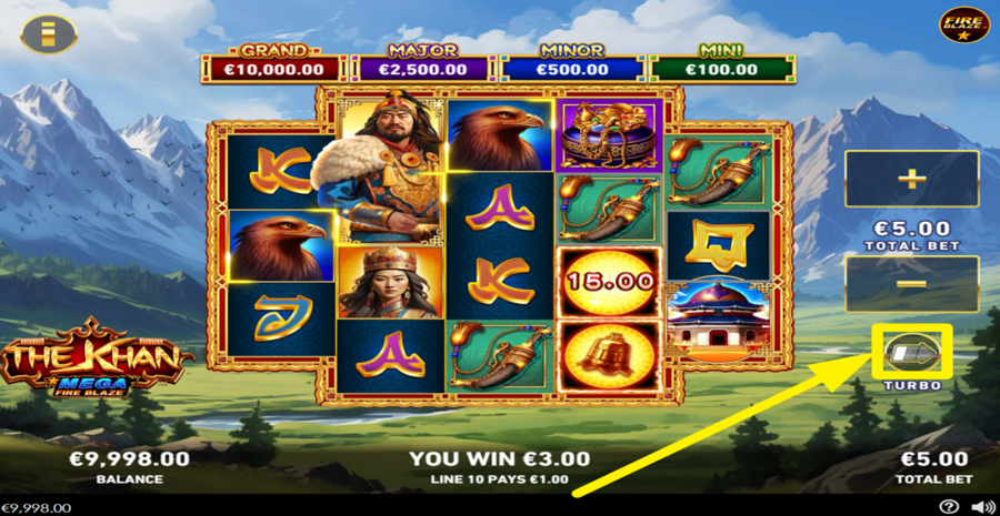 Mega Fire Blaze The Khan Turbo