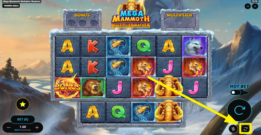 Mega Mammoth Multiplier Mayhem Autoplay