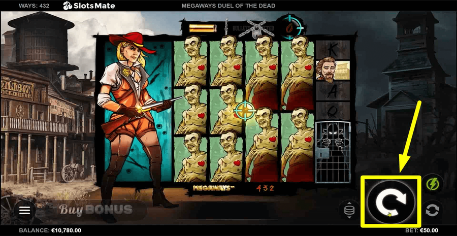 Megaways Duel Of The Dead Spin