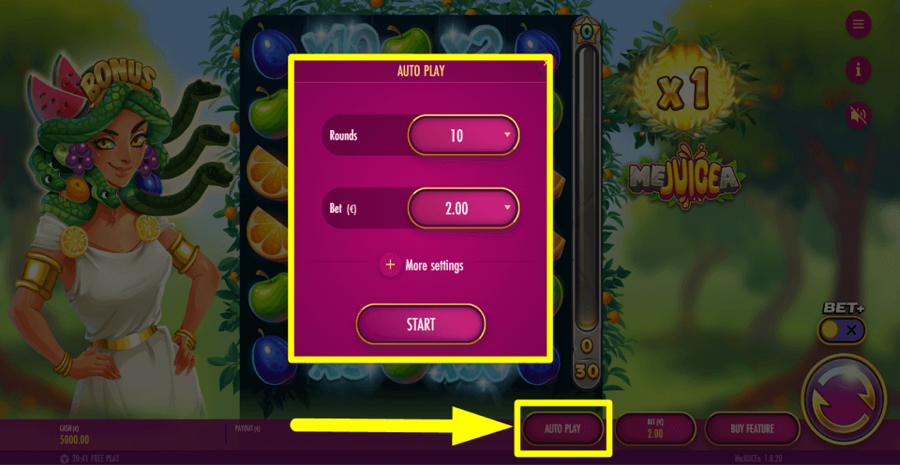 Mejuicea Autoplay Feature