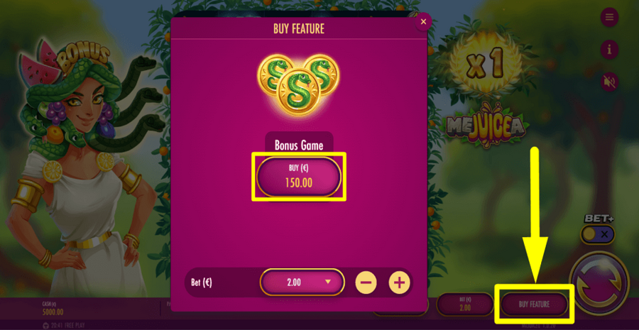 Mejuicea Buy Feature