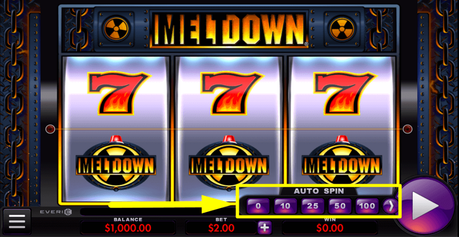 Meltdown Autoplay Feature