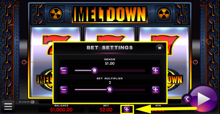 Meltdown Bet Value