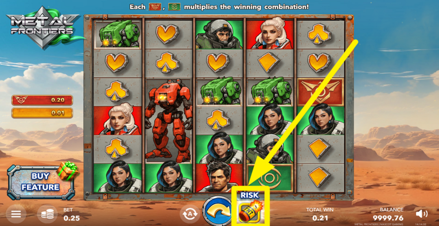 Metal Frontiers Gamble