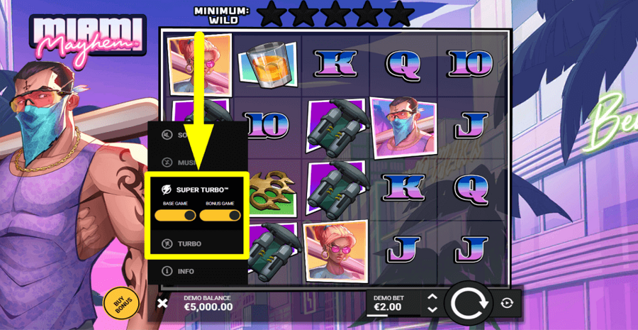 Miami Mayhem Turbo Feature