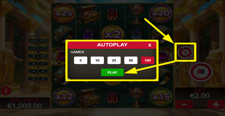 Midas Wins Autoplay