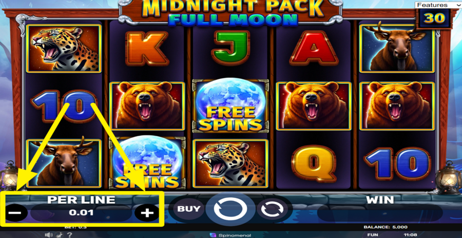 Midnight Pack Full Moon Adjust Bet