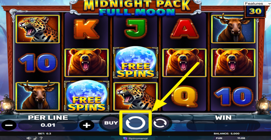 Midnight Pack Full Moon Spin