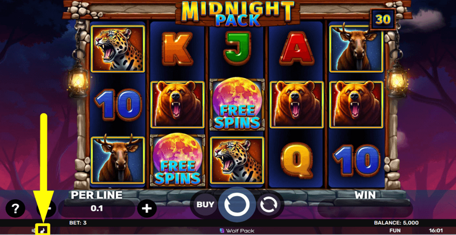 Midnight Pack Turbo Feature