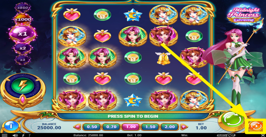 Midnight Princess Extreme Autoplay