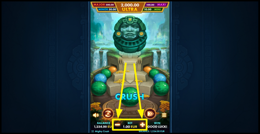 Mighty Crash Adjust Bet