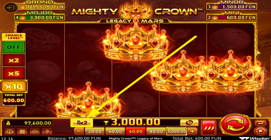 Mighty Crown Legacy Of Mars Gamble