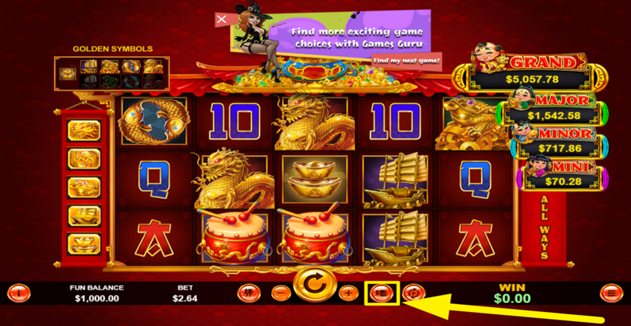 Mighty Drums Max Bet