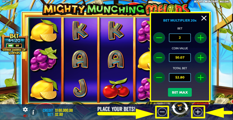 Mighty Munching Melons Bet Value