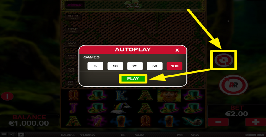 Million Irish Autoplay