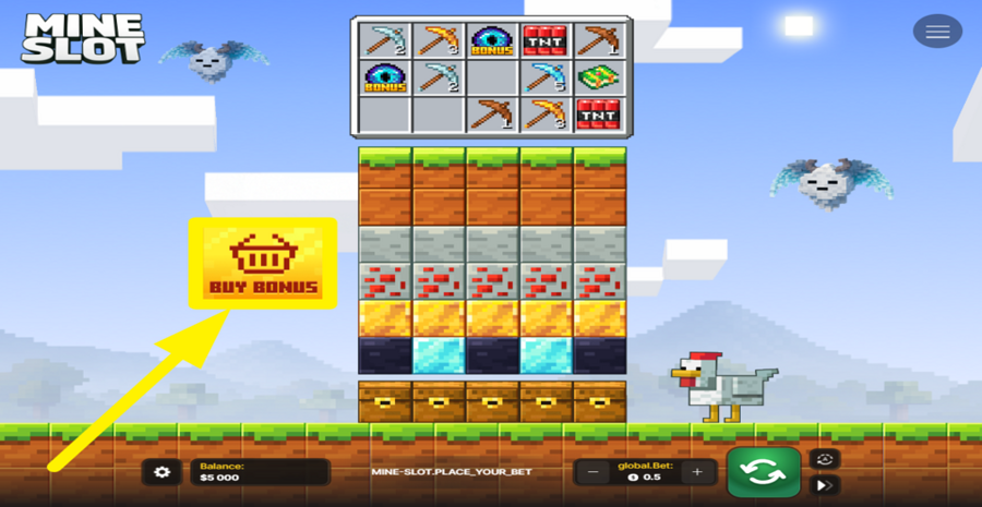 Mine Slot Buy Bonus
