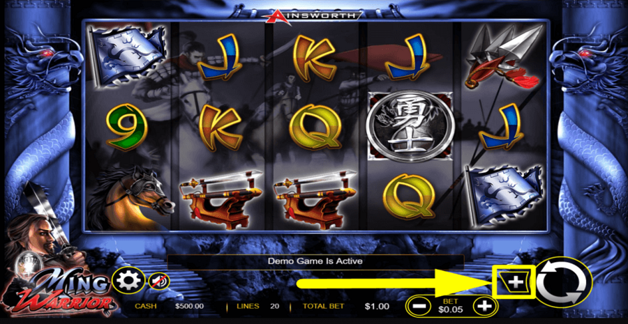 Ming Warrior Autoplay Feature
