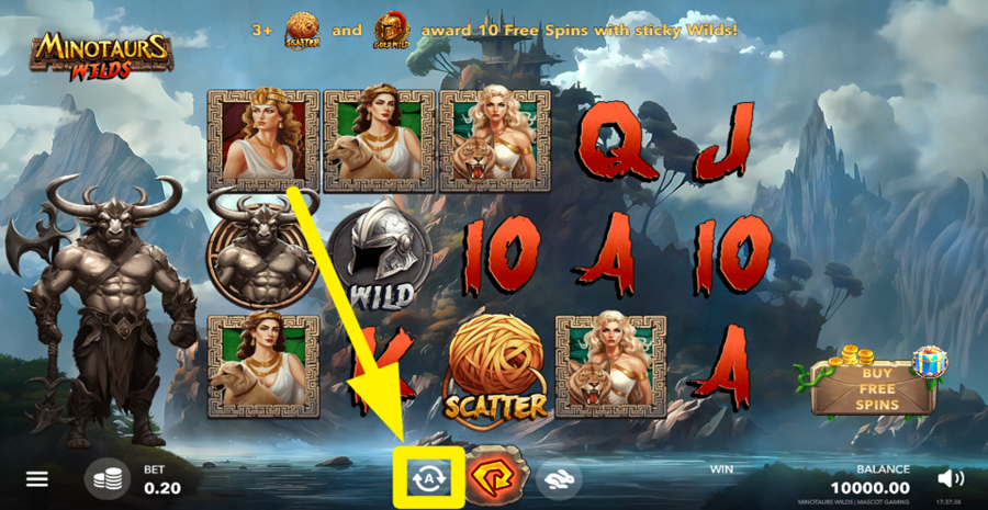 Minotaurs Wilds Autoplay