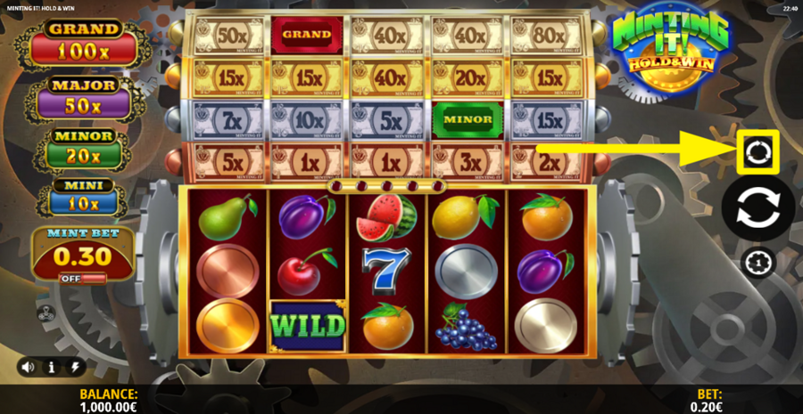 Minting It Hold And Win Autoplay