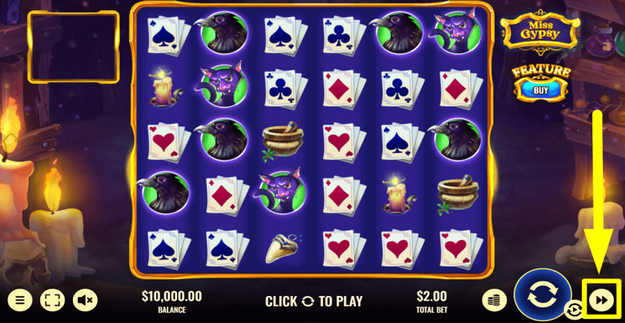 Miss Gypsy Fast Play Feature