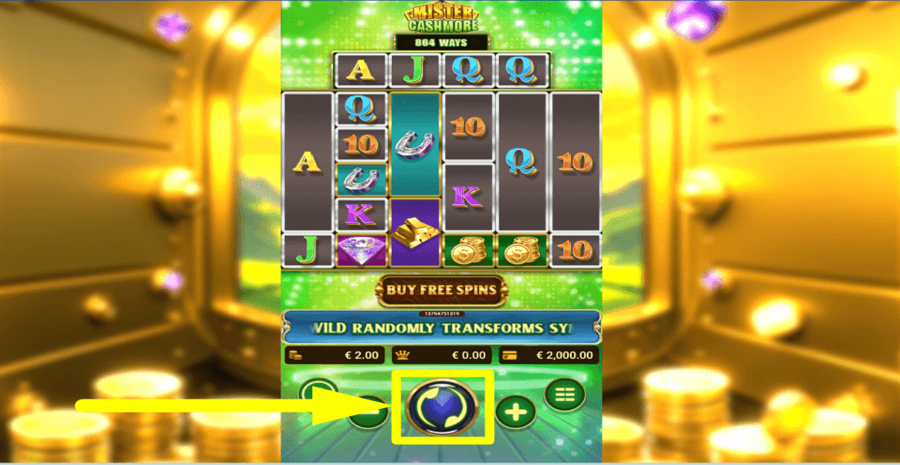 Mister Cashmore Spin Button