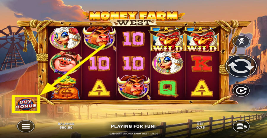 Money Farm West Buy Bonus