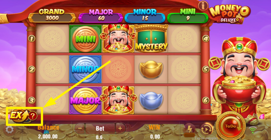 Money Pot Deluxe Extra Bet