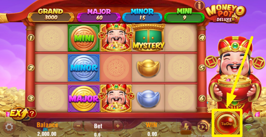 Money Pot Deluxe Spin