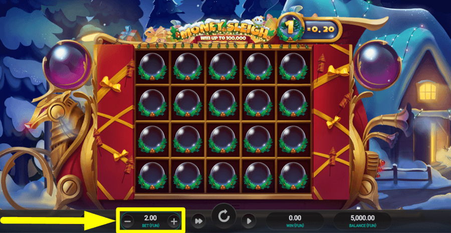 Money Sleigh Bet Value