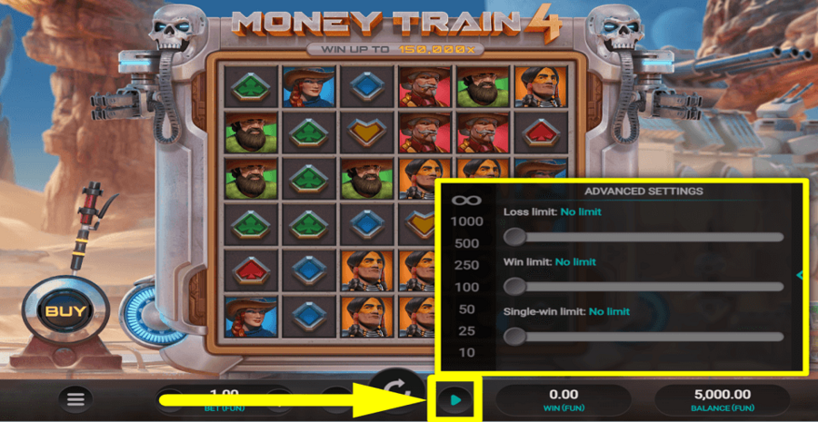 Money Train 4 Autoplay Feature