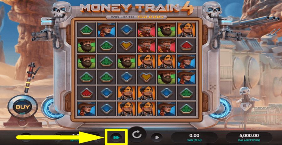 Money Train 4 Fast Play Feature
