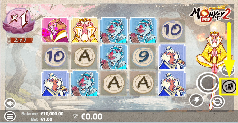 Monkeypop 2 Bet Value