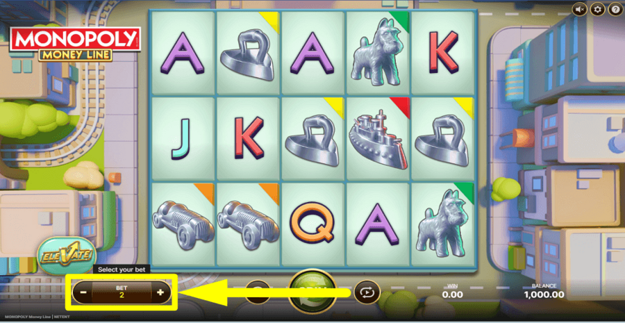 Monopoly Money Line Bet Value