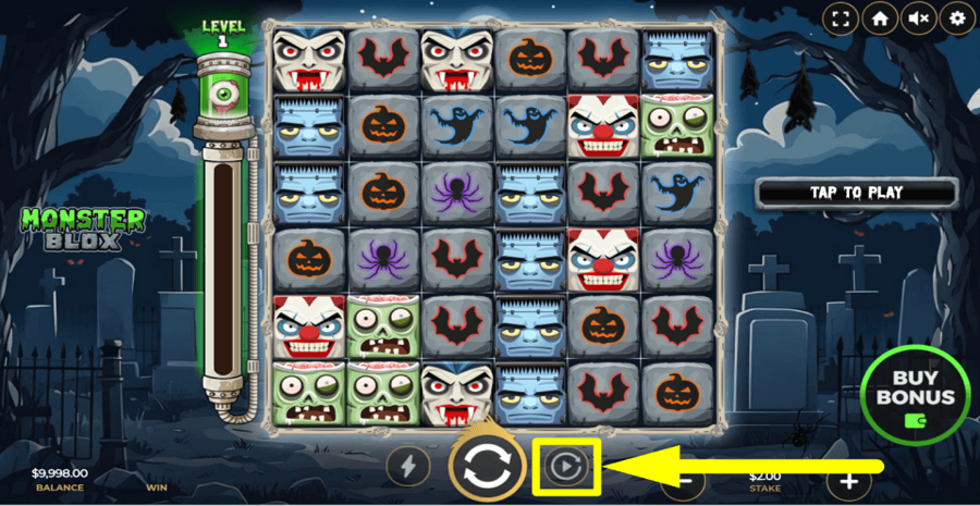 Monster Blox Autoplay Feature