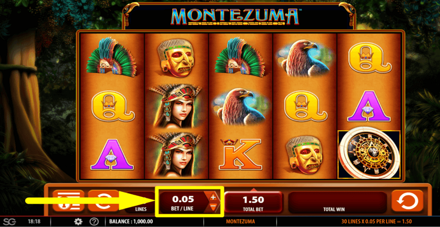 Montezuma Bet Value