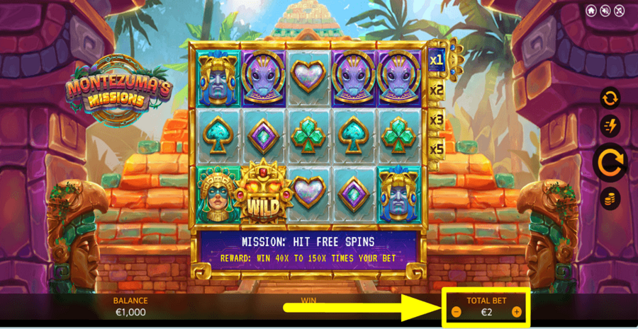 Montezumas Missions Bet Value