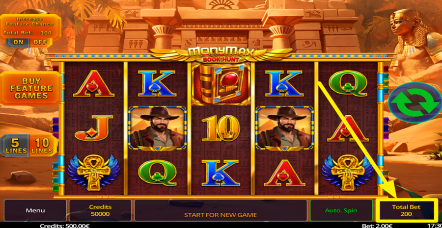 Monymax Book Hunt Adjust Bet
