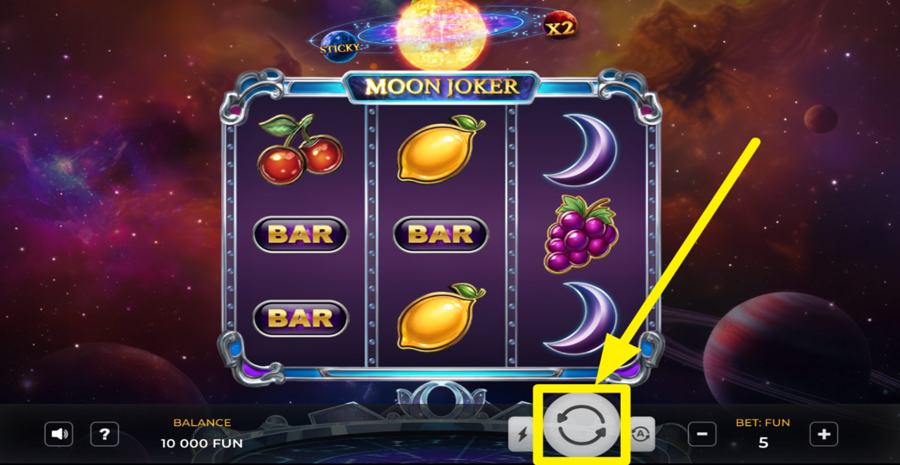 Moon Joker Spin