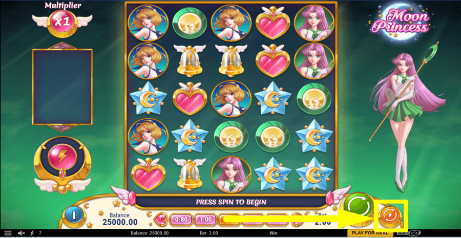 Moon Princess Autoplay Feature