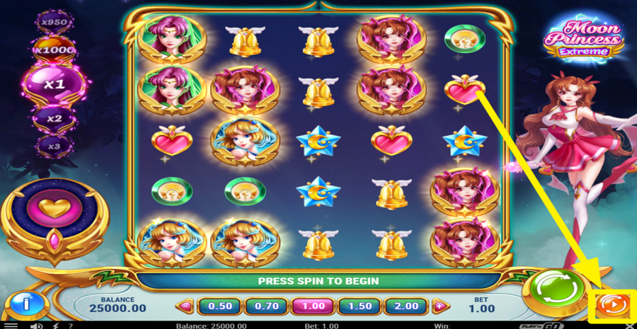 Moon Princess Extreme Autoplay