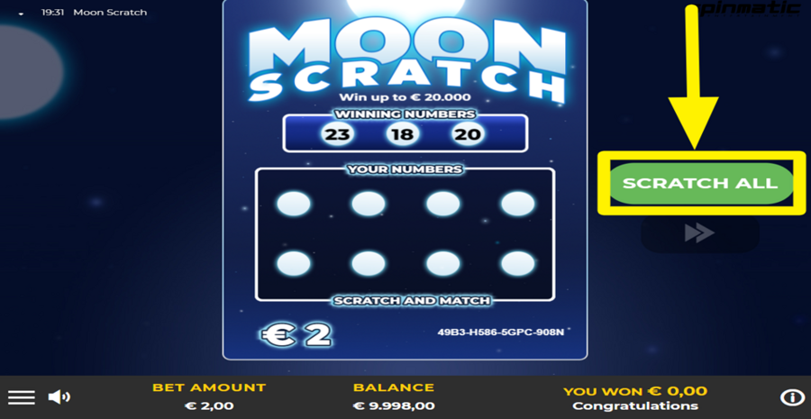 Moon Scratch Scratch Cards