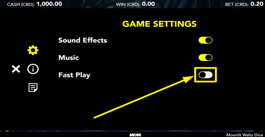 Moonlit Waltz Dice Turbo